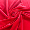 Red Polyester Velvet