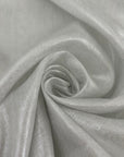 Silver Spread White Linen Canvas