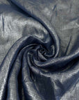 Silver Spread Blue Linen Canvas