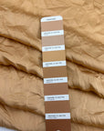 Light Gold Heat Pressed Polyester Satin