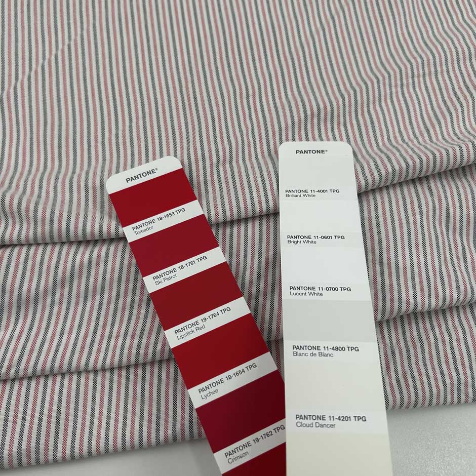 Striped Cotton Oxford