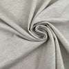 Light Gray Melange Wool Blend Cloth