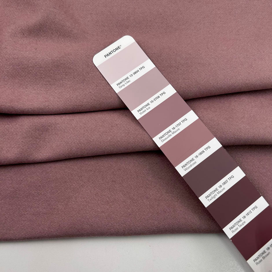 Lilac Wool Blend Cloth