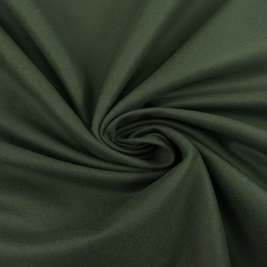 Dark Green Wool Blend Cloth