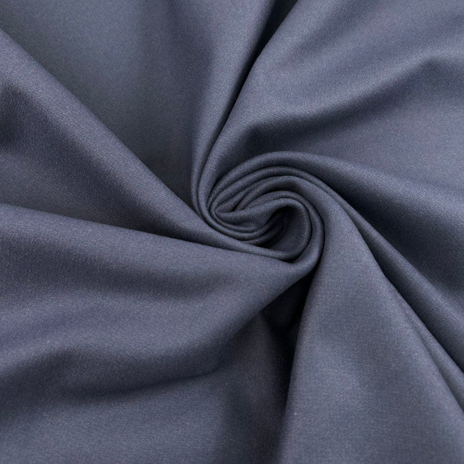 Blue Wool Blend Cloth