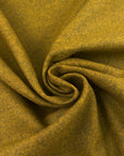 Mustard Colored Wool Blend Cloth