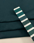 Oil Green Wool Blend Cloth