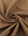 Brown And Green Shetland Wool Tweed