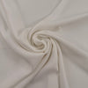 White Polyester Crepe Cady