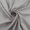 Light Grey Striped Jacquard Wool