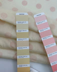 Cotton Voile With Pink Printed Polka Dots