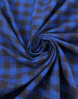 Checked Pattern Cotton Corduroy