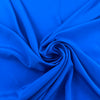 China Blue Stretch Pure Silk Crepe De Chine