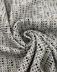 Wool Blend Tweed With Lurex