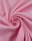 Pink Cotton Rib