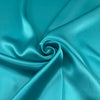 Light Blue Pure Silk Satin