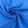 Light Blue Pure Silk Crepe De Chine