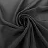 Black Silk Crepe De Chine