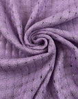 Lilac Cotton Tweed