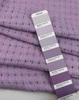 Lilac Cotton Tweed