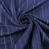 Blue Cotton Striped Jersey