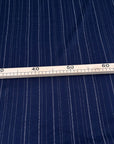 Blue Cotton Striped Jersey
