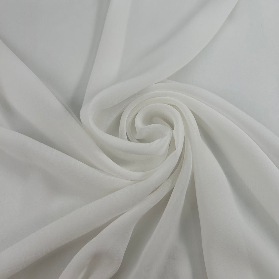 White Light Viscose Georgette