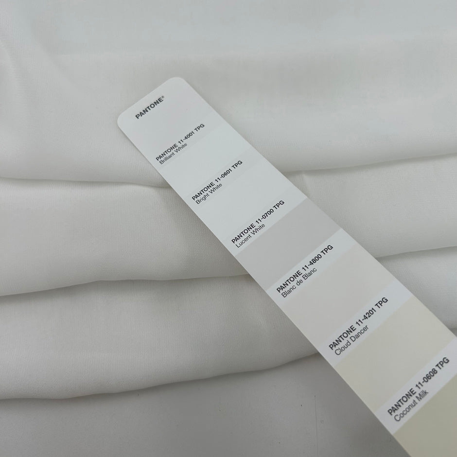 White Light Viscose Georgette