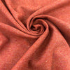 Orange Melange Wool Blend Cloth