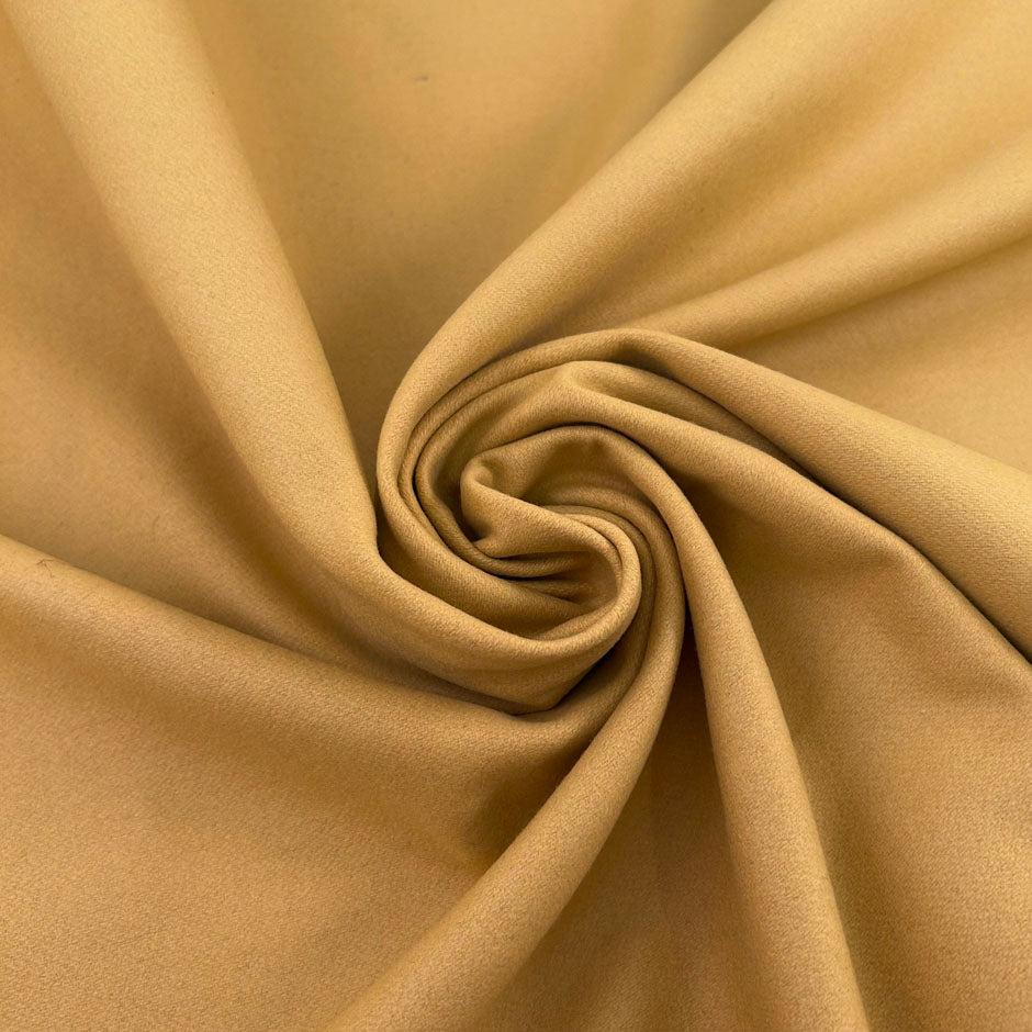 Yellow Wool Blend Cloth