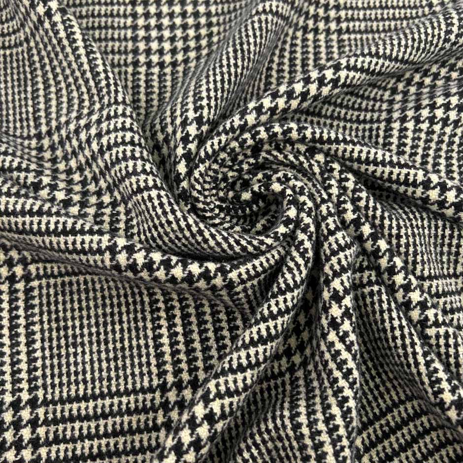 Prince Of Wales Wool For Coats