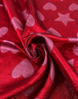 Double Face Silk And Lurex Jaquard