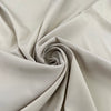 Gray Stretch Pure Silk Crepe De Chine