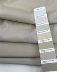 Gray Stretch Pure Silk Crepe De Chine