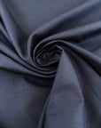 Navy Blue Silk Shantung