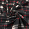 Black Checked Wool Tartan