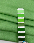 Light Green And White Melange Wool Blend