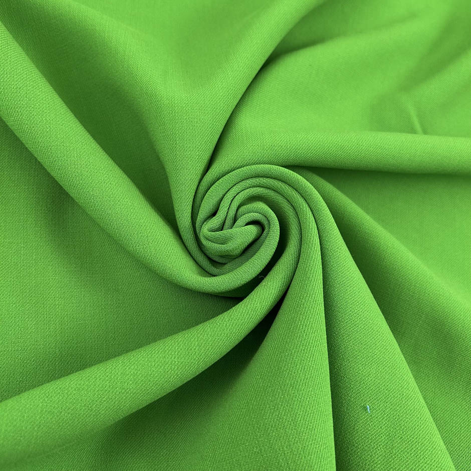 Green Double Face Bistretch Wool