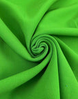 Green Double Face Bistretch Wool