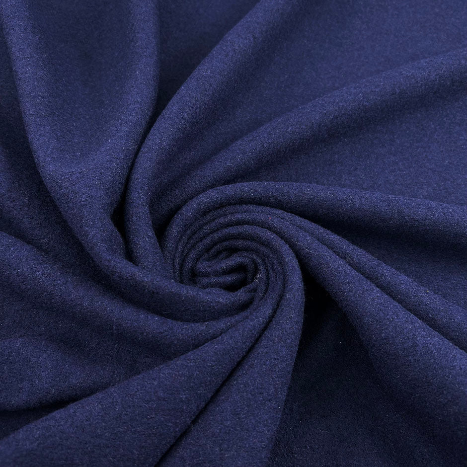 Blue Boiled Wool