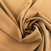 Beige Opaque Crepe Cady