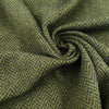 Green Double Face Geometrical Pattern Jersey