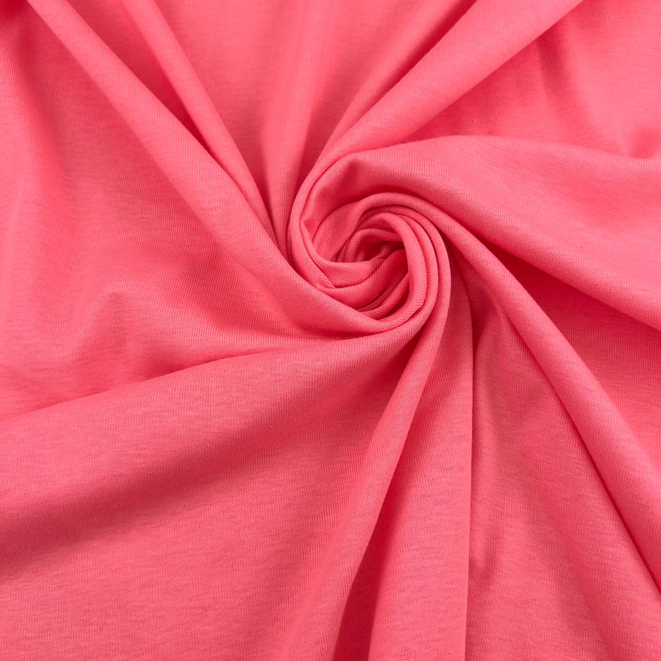 Pink Cotton Jersey