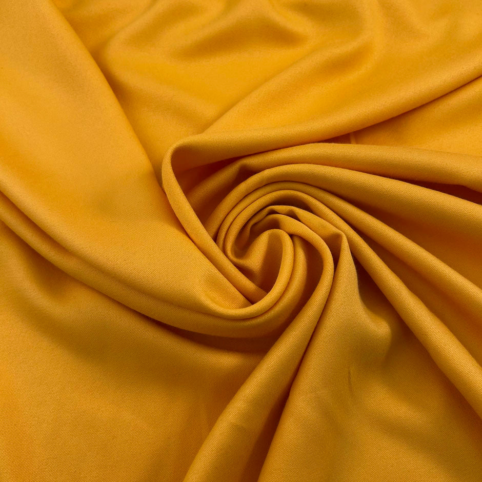 Yellow Warm And Falling Viscose