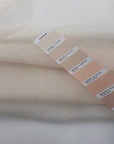 White Light Silk Organza
