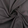 Dark Gray Cotton Blend Voile
