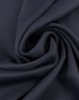 Blue Viscose Blend Twill