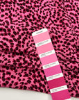 Pink Animalier Printed Silk Crepe De Chine