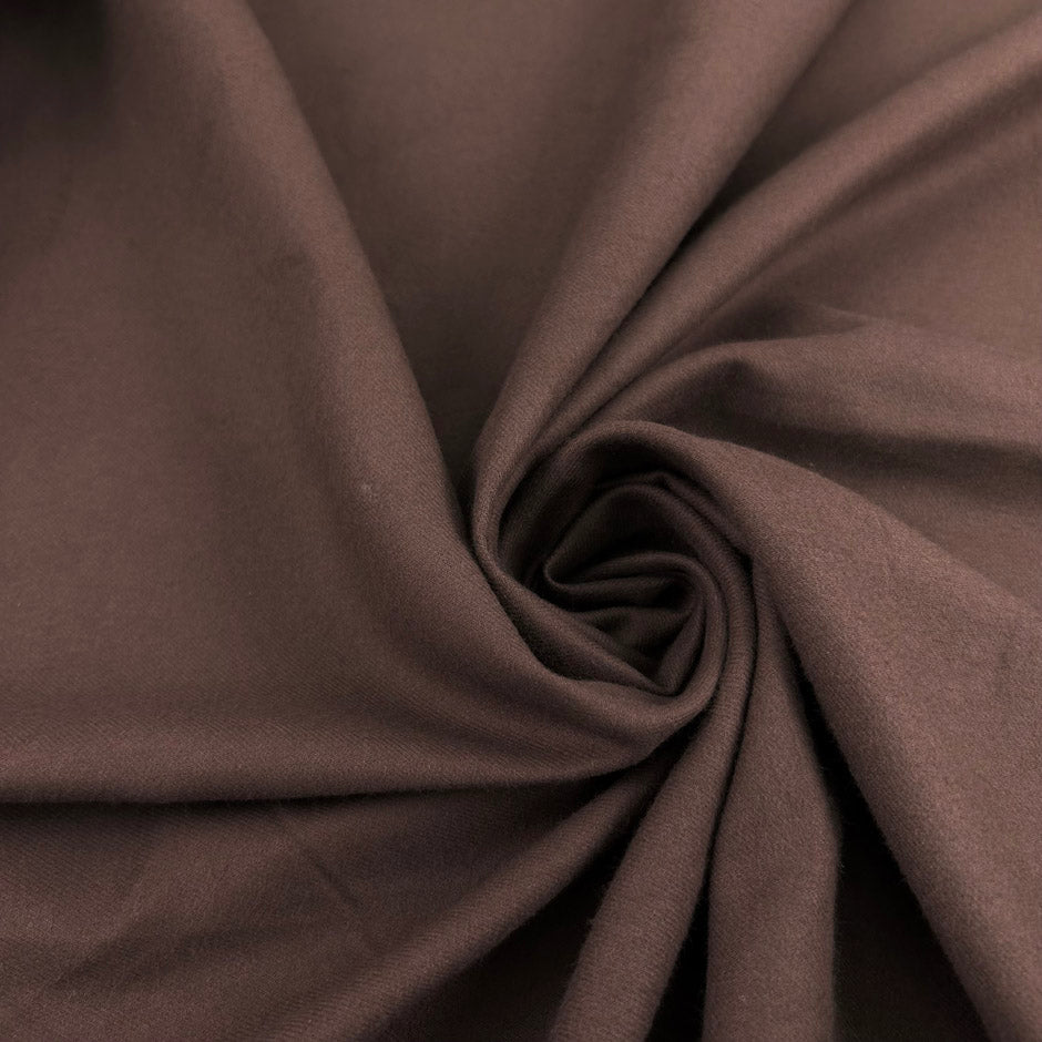Brown Plushed Cotton