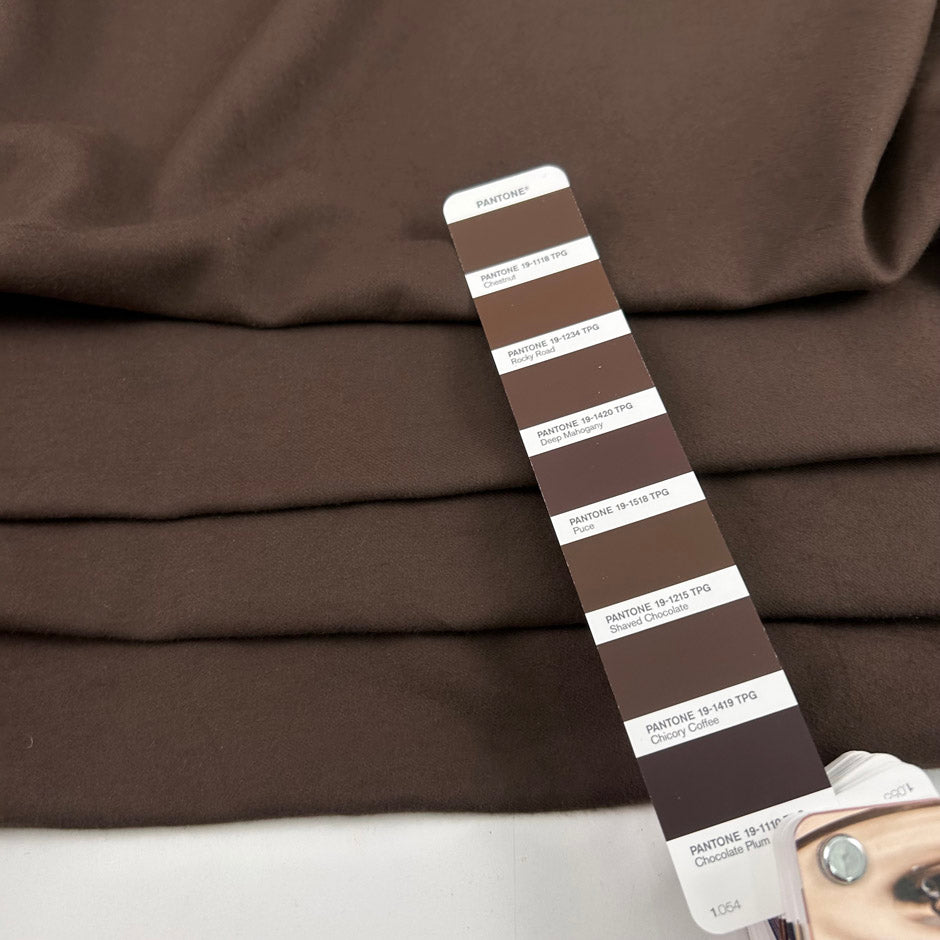 Brown Plushed Cotton